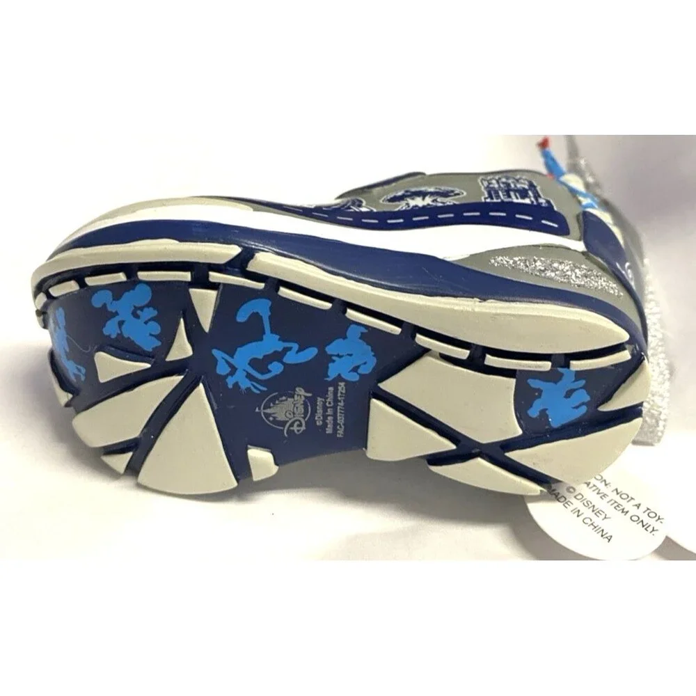 Run Disney 2018 Shoe Christmas Ornament Blue Walt Disney World Marathon Weekend